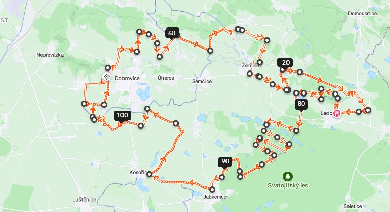 O trati Lawi Tour MČR Gravel 2025